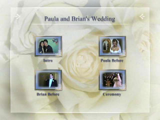 Wedding DVD Menu