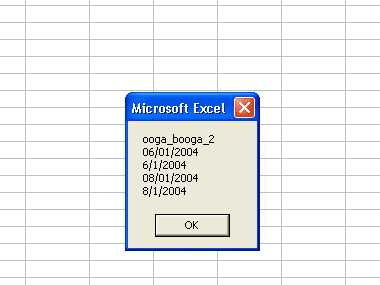 Excel verification