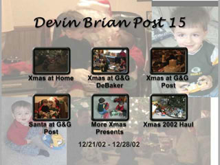 Cristmas DVD Menu